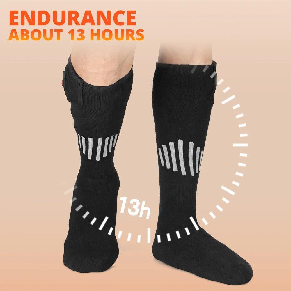 Electric Heated socks Washable with rechargeable battery Waterproof